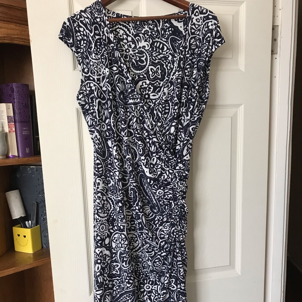 Cute Front Rouche Dress